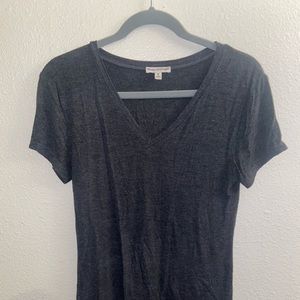 soft gray t shirt